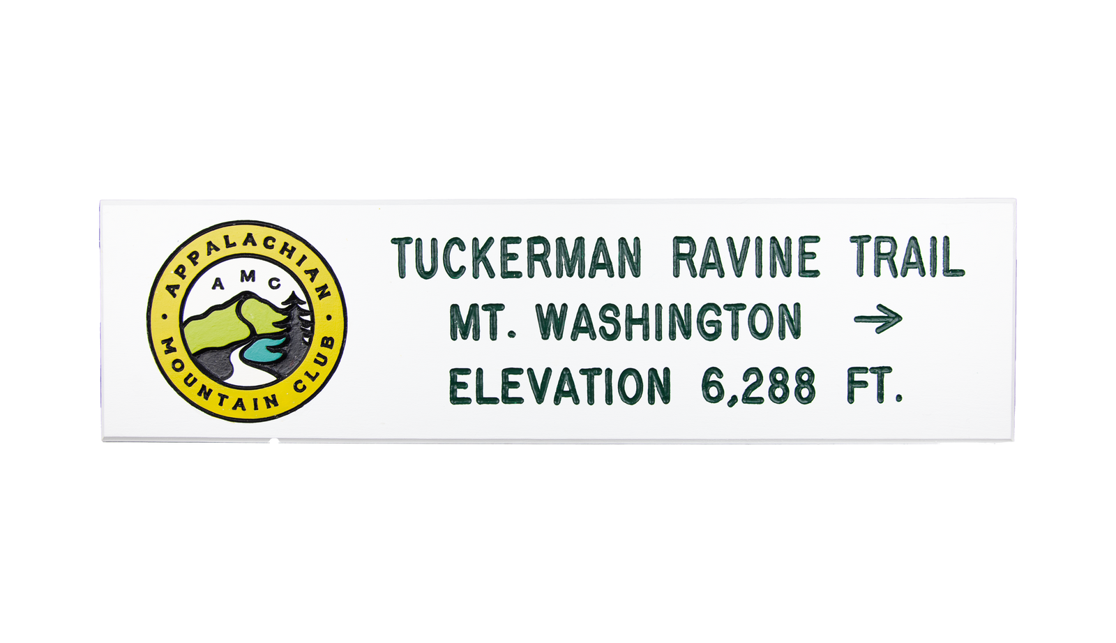 Tuckerman Ravine Replica Trail Sign