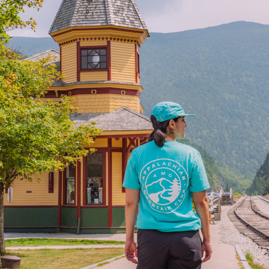 Appalachian Mountain Club Logo Tee - Teal