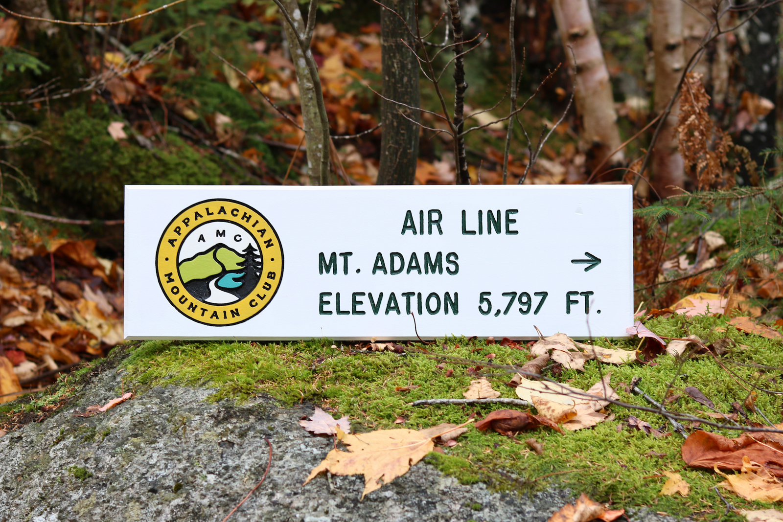 Air Line Replica Trail Sign