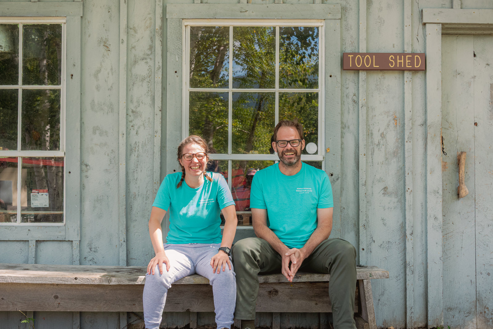 Appalachian Mountain Club Logo Tee - Teal
