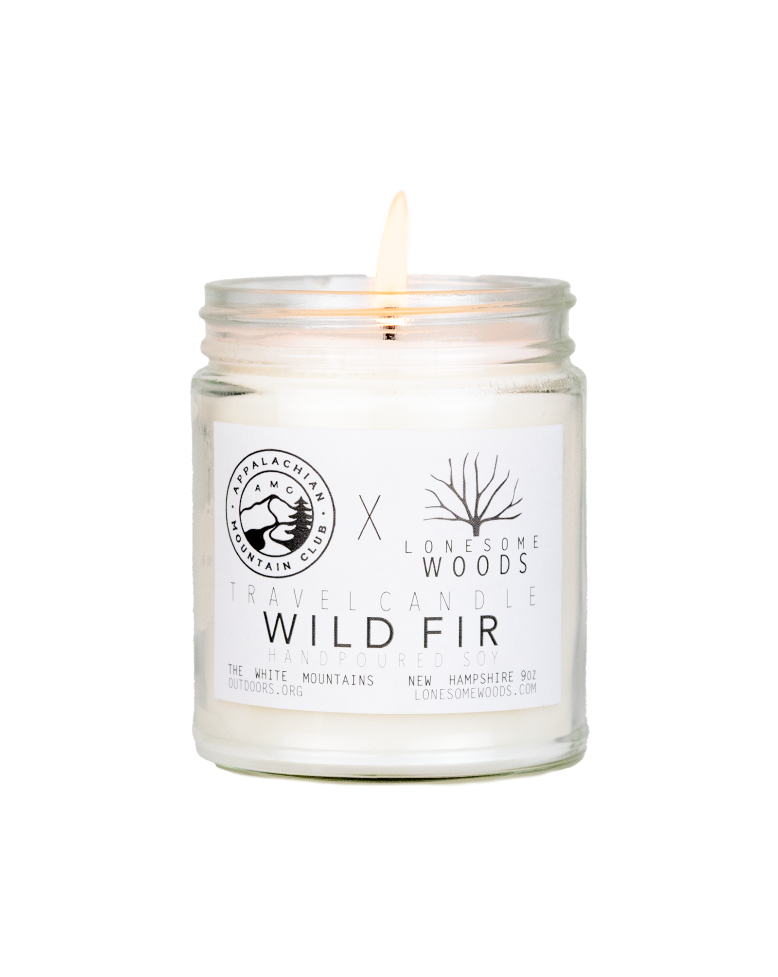 Lonesome Woods Tin Candle