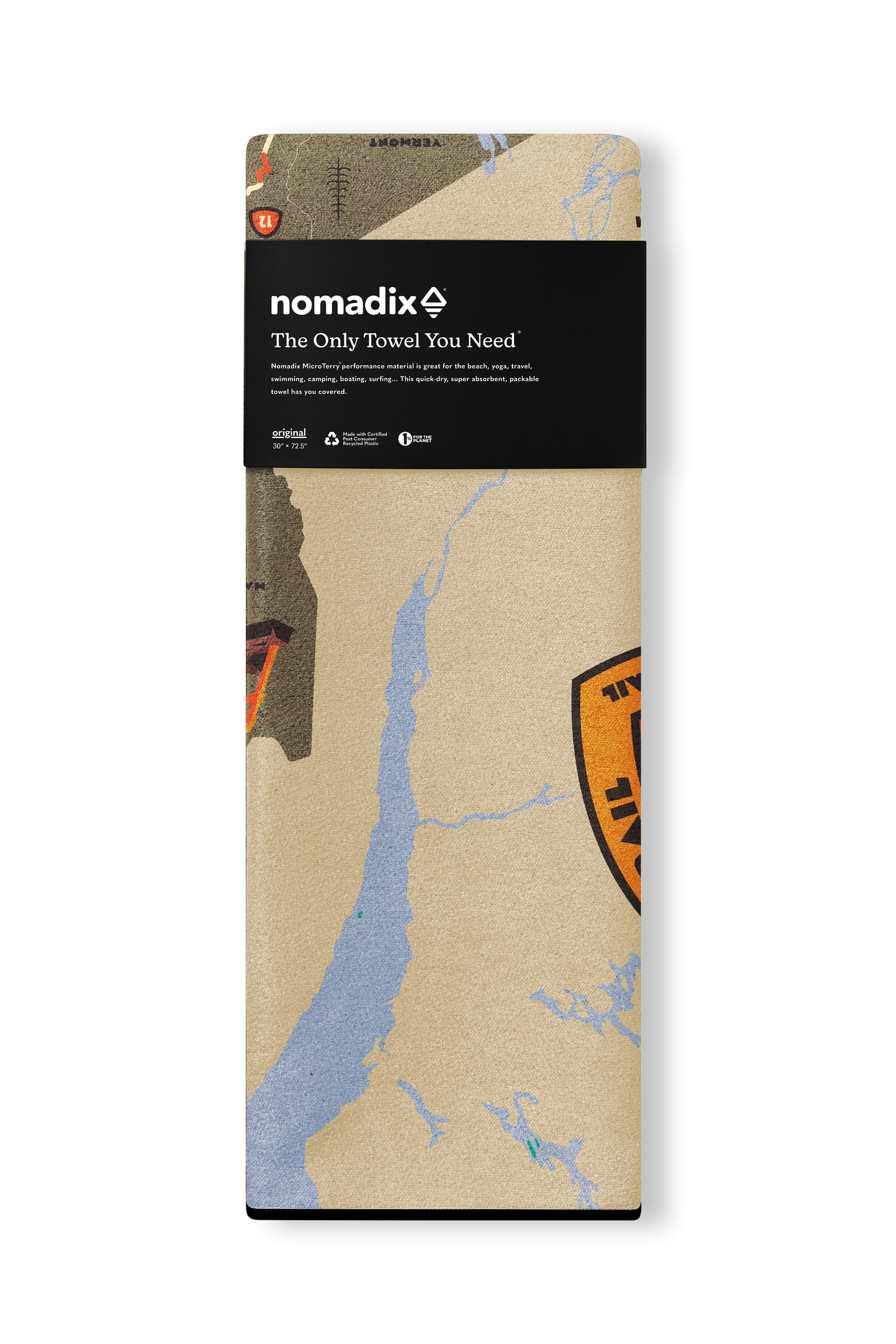 AMC x Nomadix Appalachian Trail Map Towel