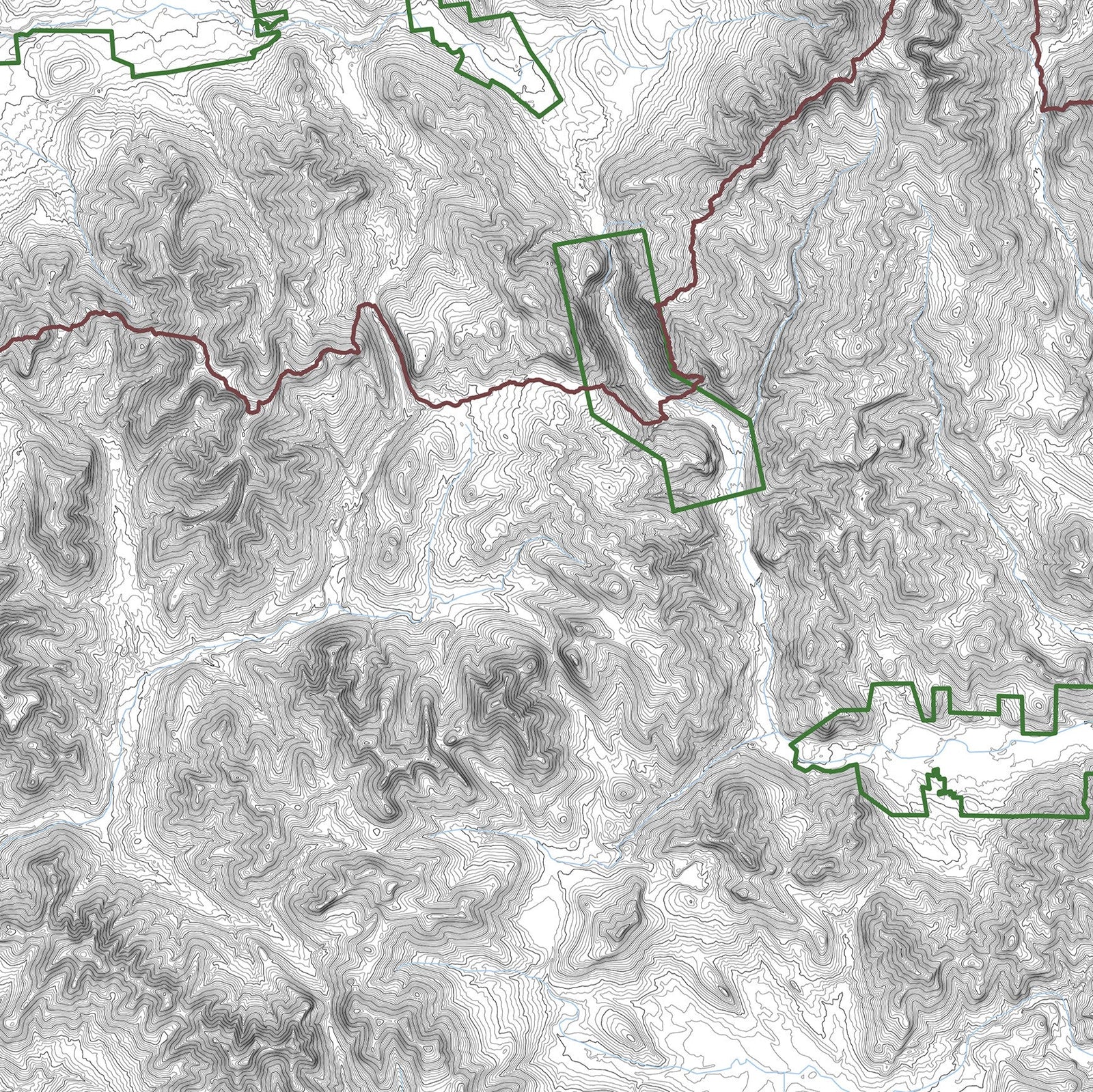 White Mountain National Forest, NH Map