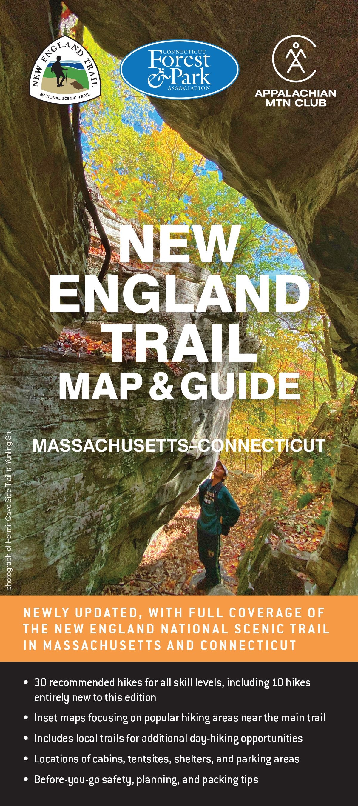 New England Trail Map &amp; Guide, 2nd Edition