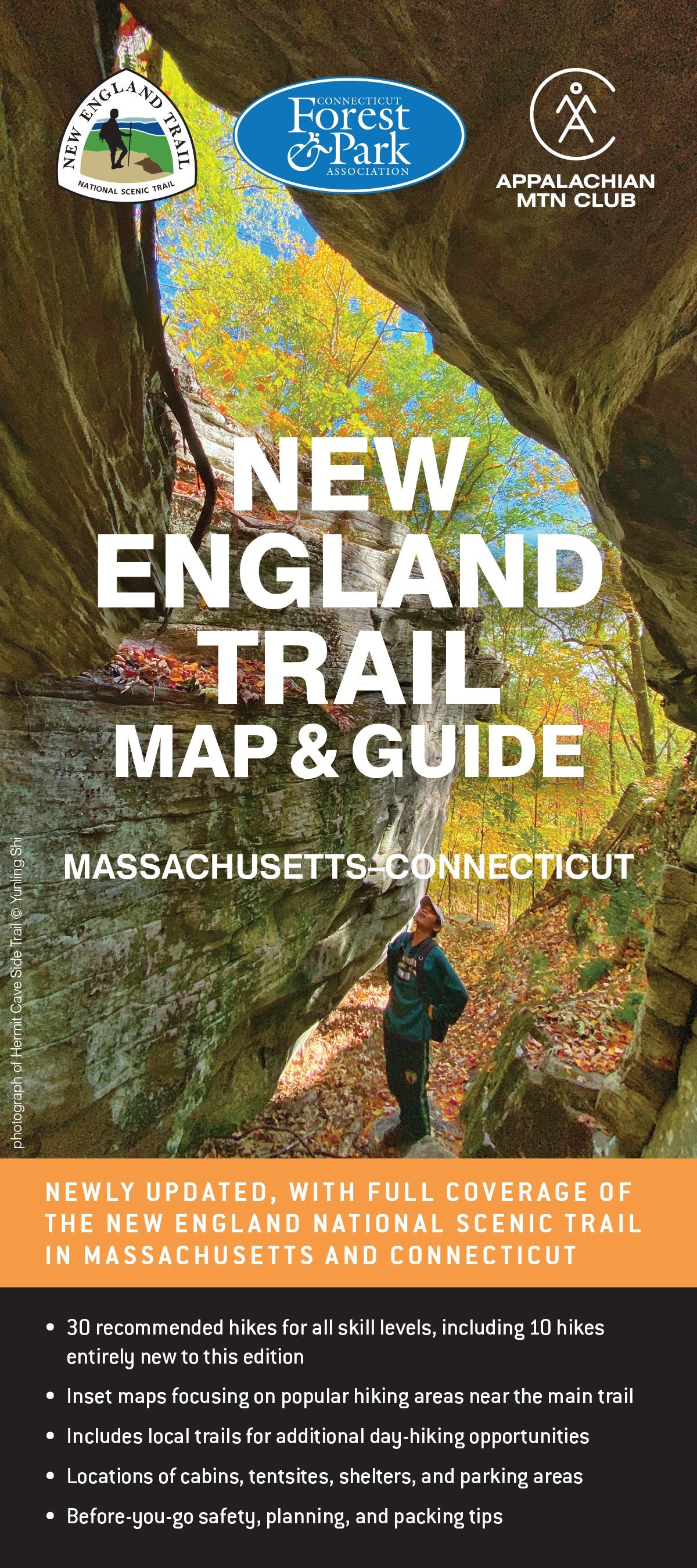 New England Trail Map & Guide, 2nd Edition