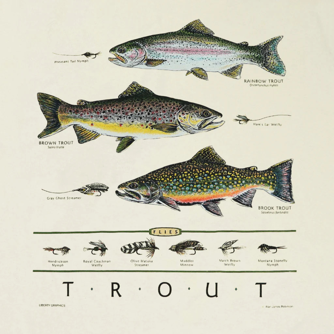 Trout and Flies T-Shirt
