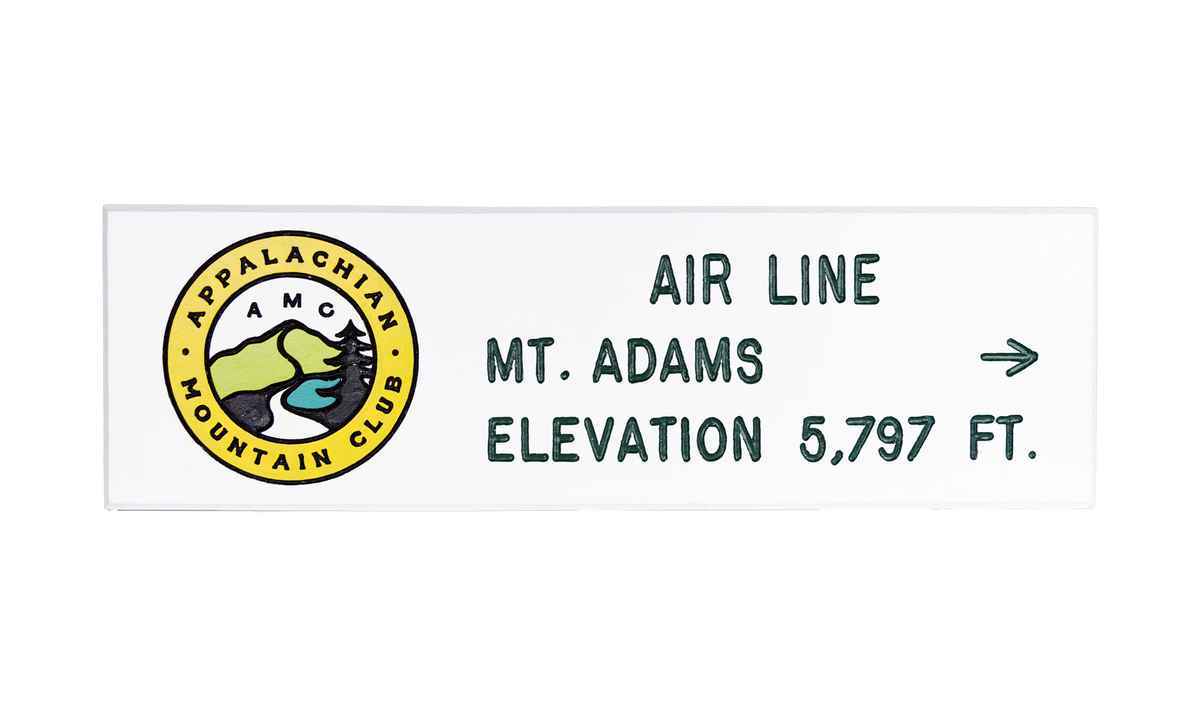 Air Line Replica Trail Sign