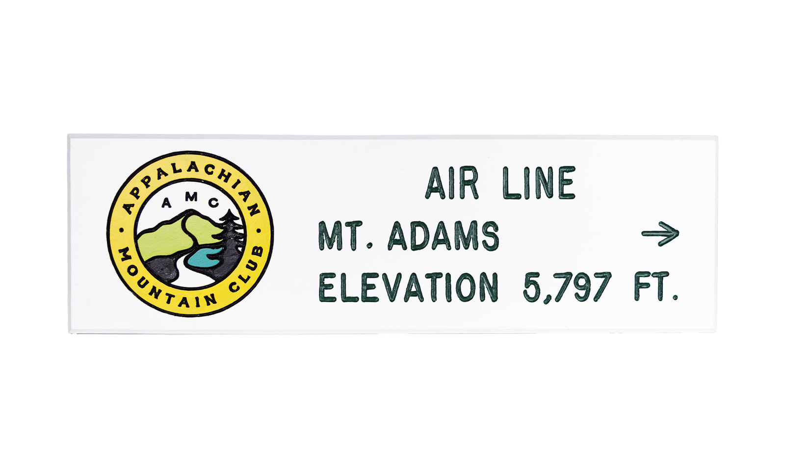 Air Line Replica Trail Sign