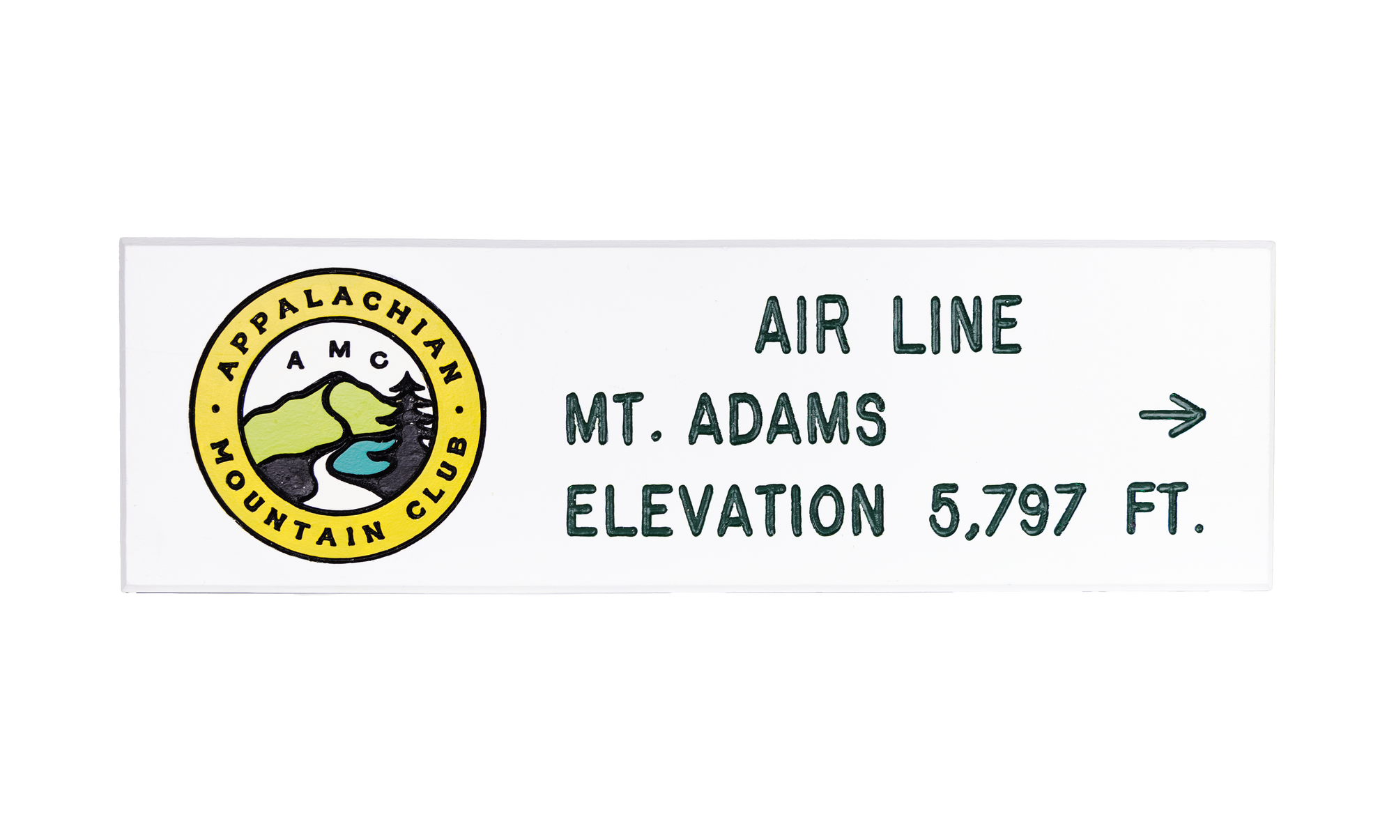 Air Line Replica Trail Sign