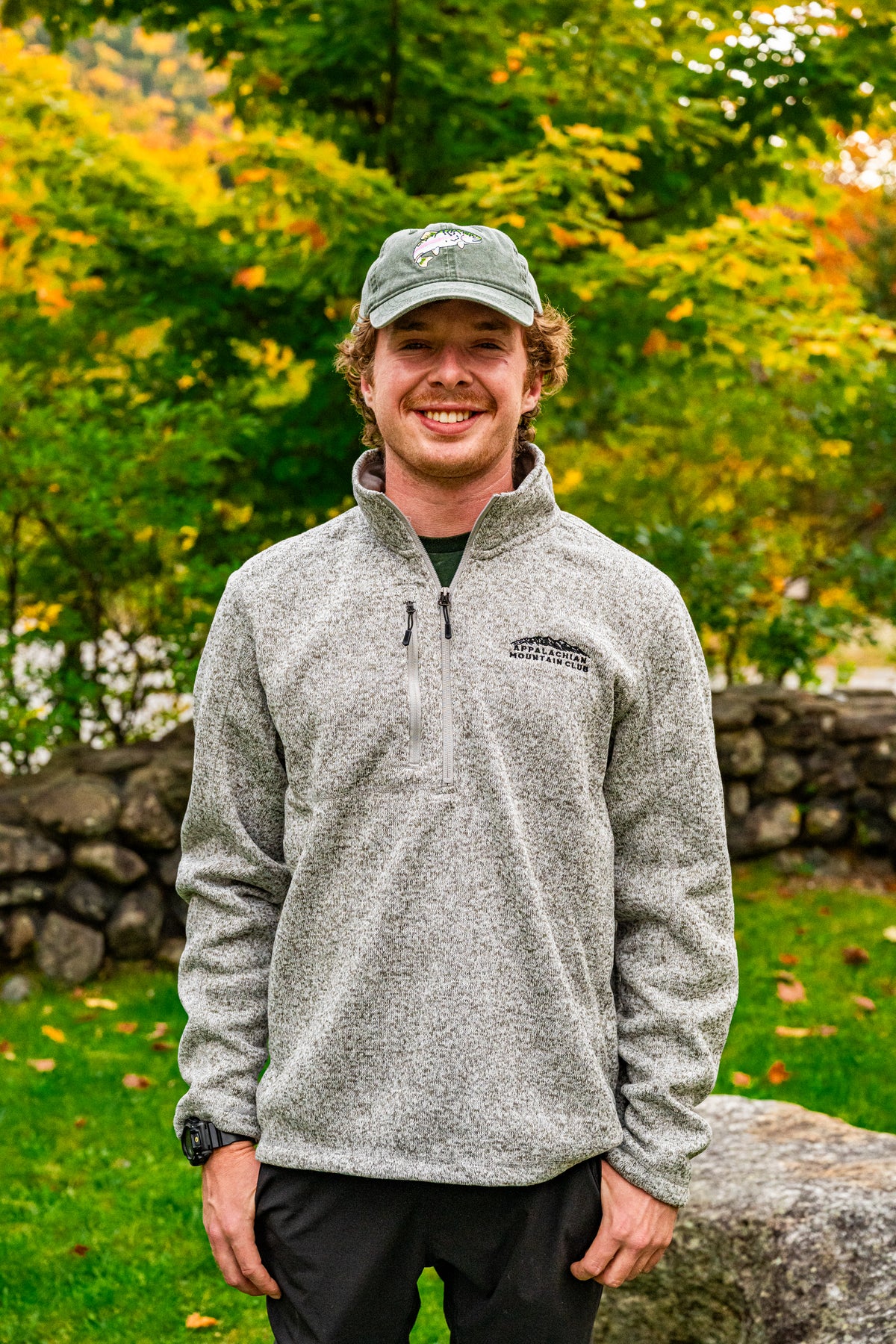 AMC Sweater Knit Quarter Zip Fleece