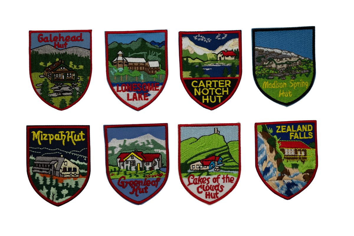 Vintage-Style Hut Patches
