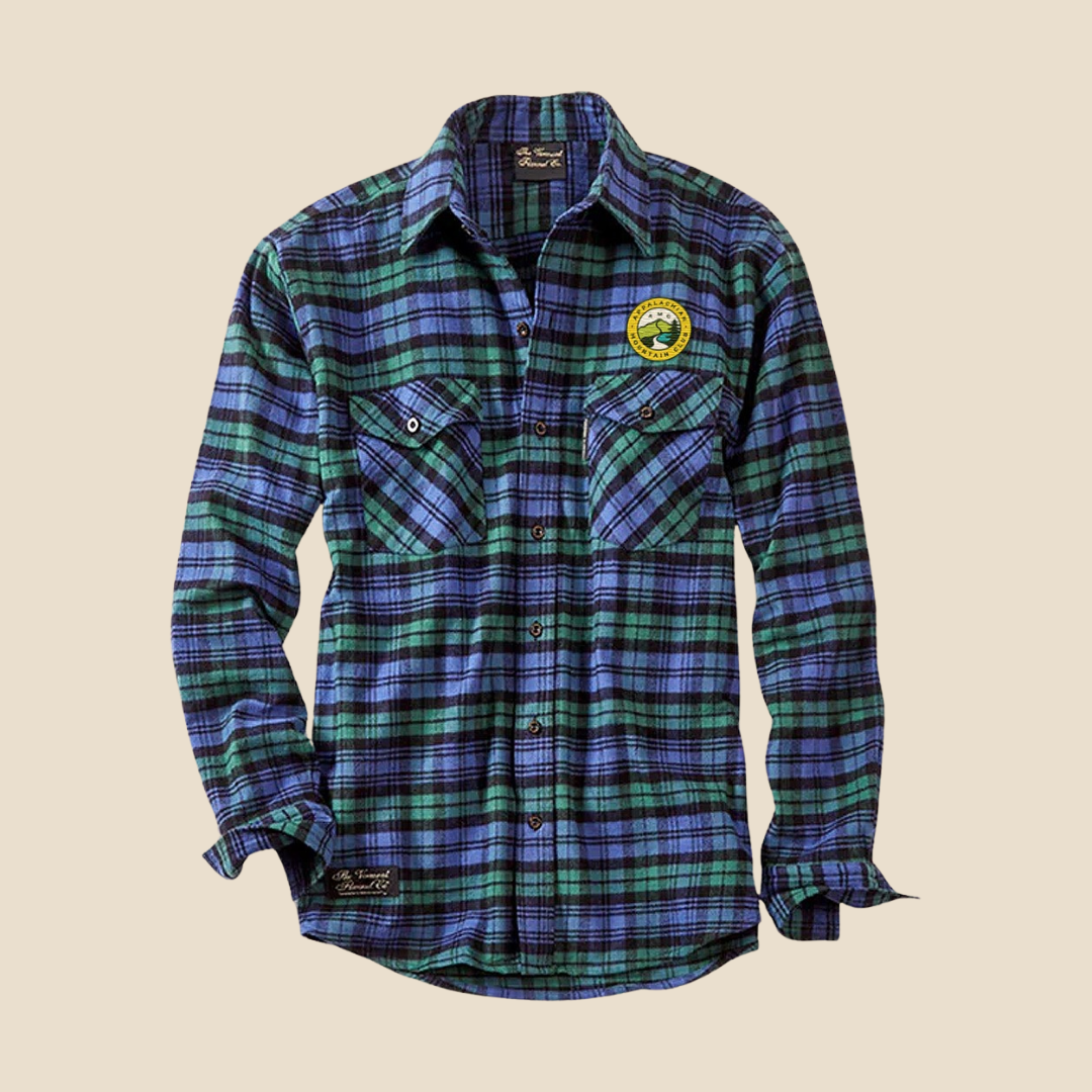 Appalachian Mountain Club Logo Flannel Shirt - Black Watch