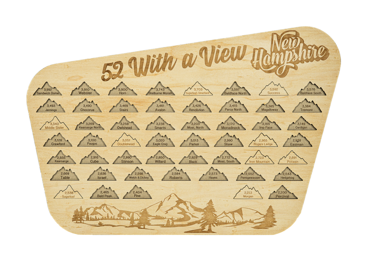 Wooden NH 52 With a View Tracker