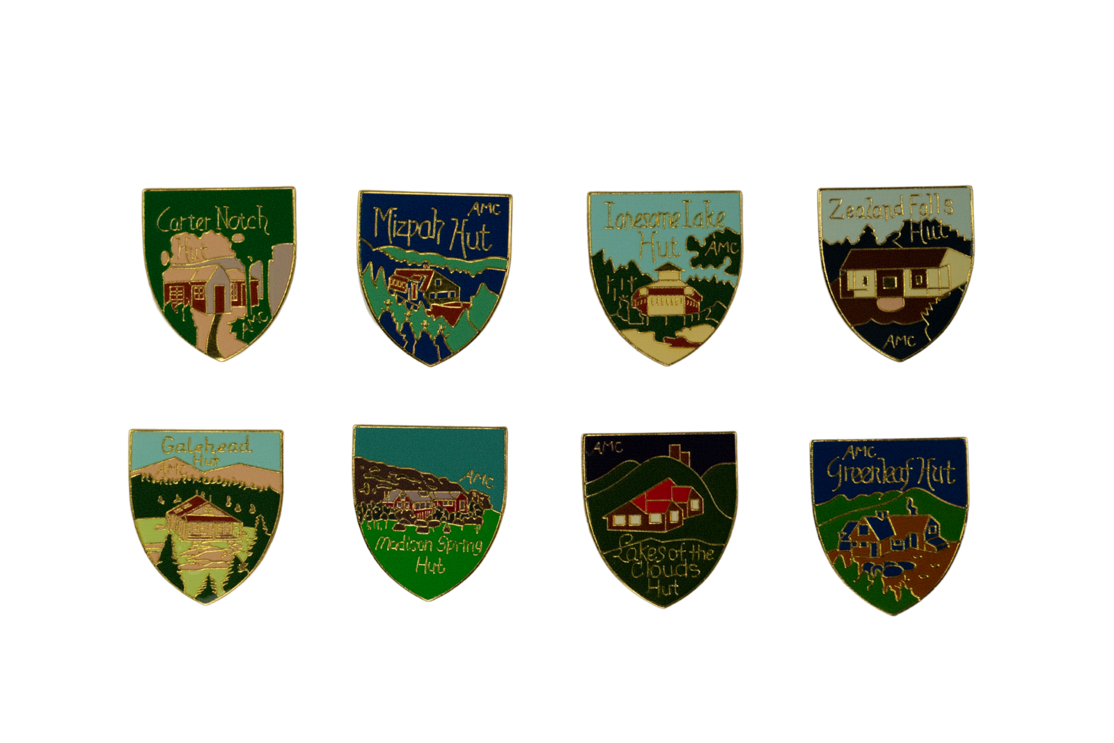 Vintage-Style Hut Pins