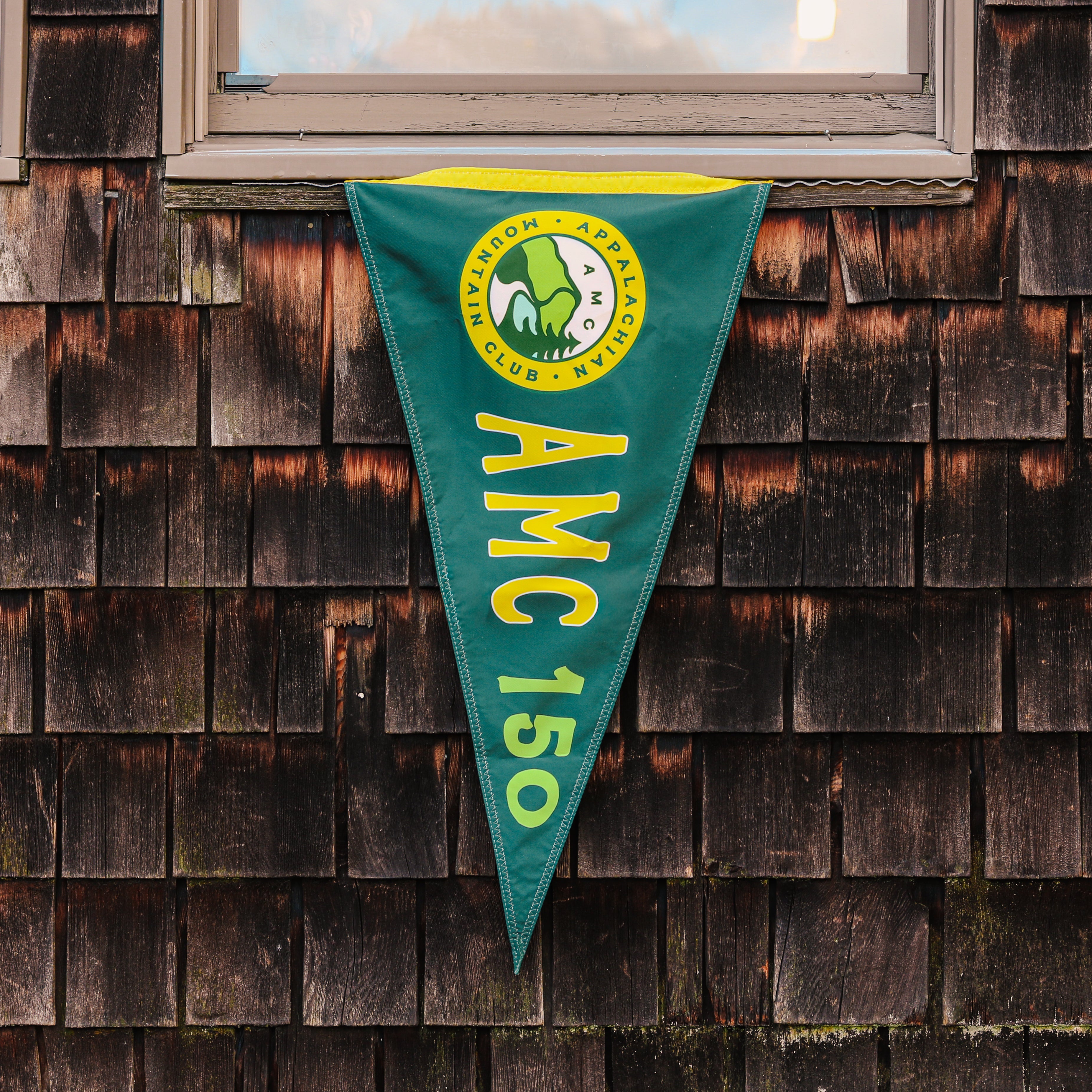 AMC 150 Nylon Pennant Flag - Appalachian Mountain Club Store