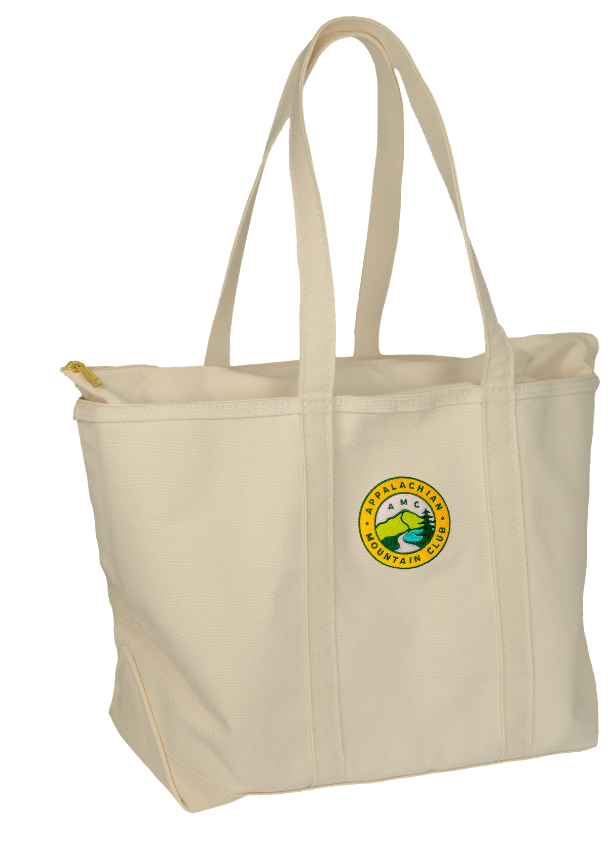 AMC Embroidered LL Bean Zip-Top Boat and Tote