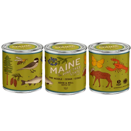 Maine State Candle