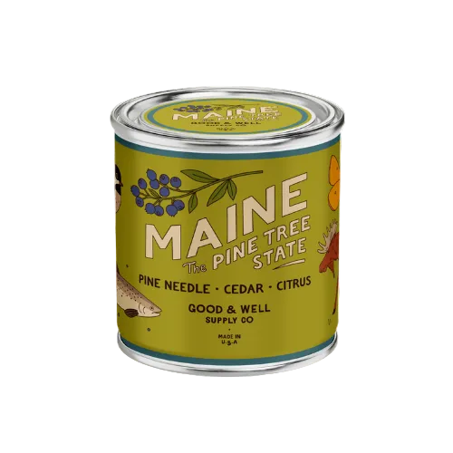 Maine State Candle
