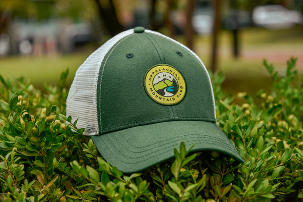 帽子 Creek Angler's Device Logo cap Green MeshHat_Lifestyle_DSC1250_1_60