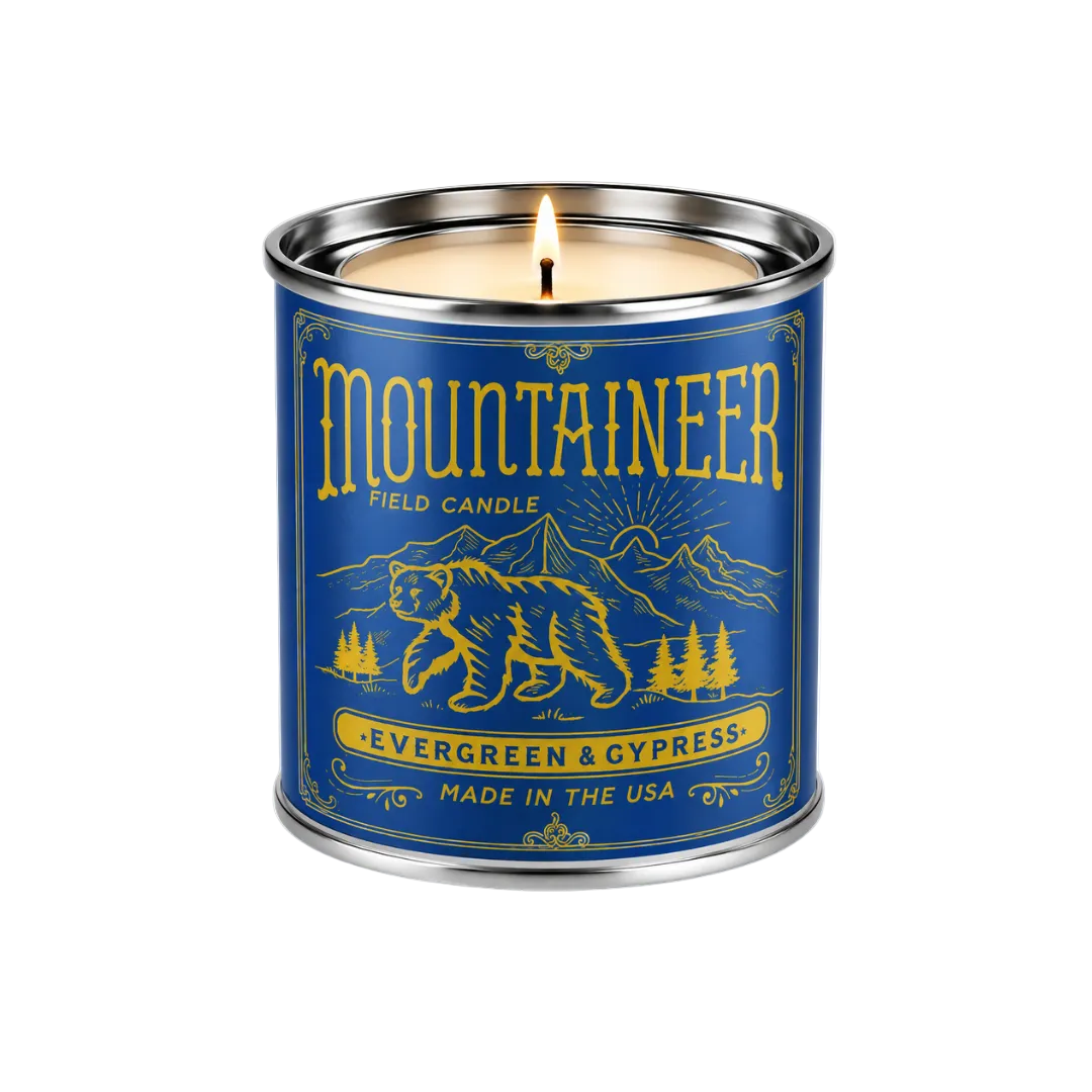 Mountaineer Field Candle