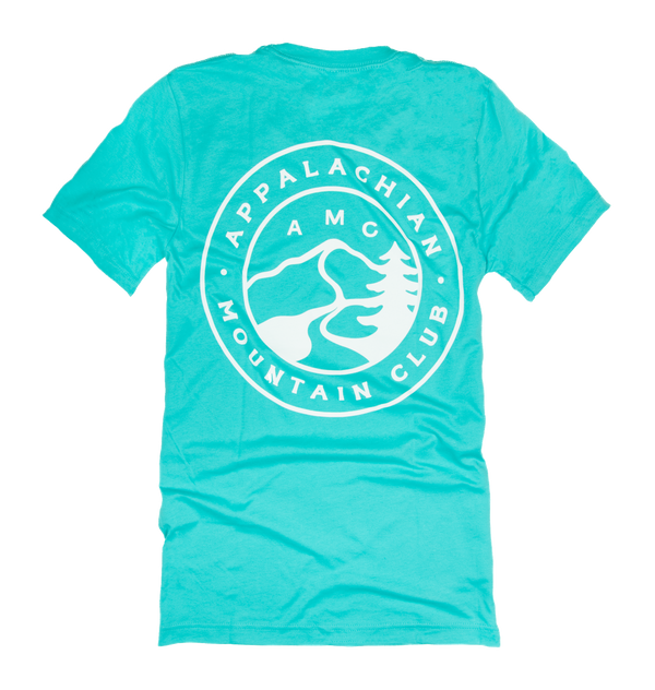 Appalachian Mountain Club Logo Tee - Teal - Appalachian Mountain
