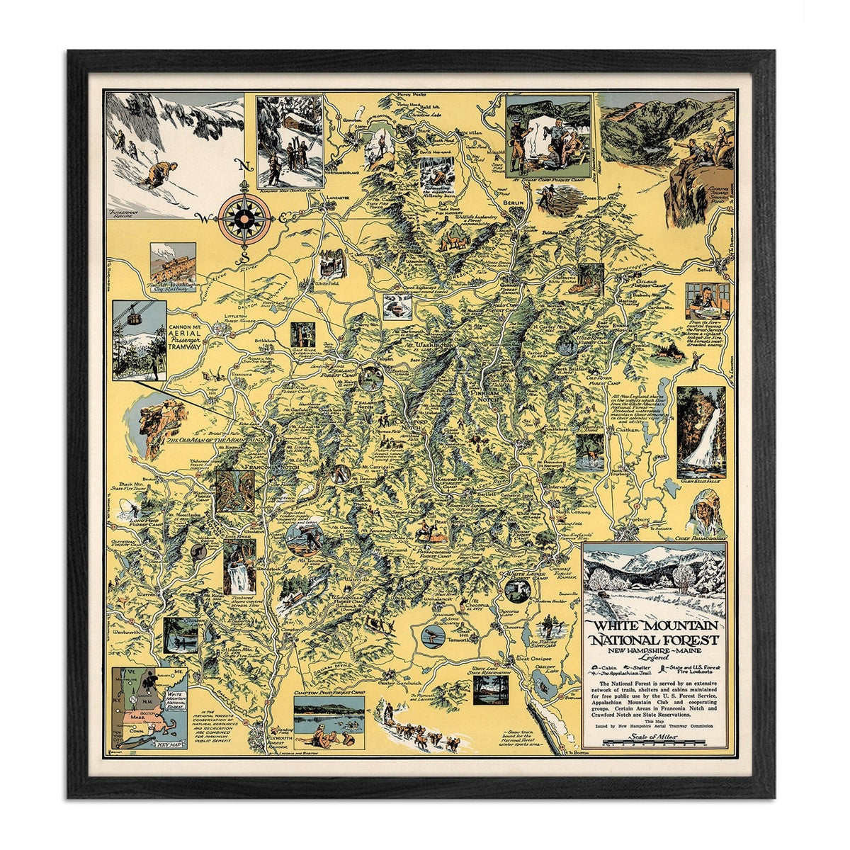 White Mountain National Forest Print