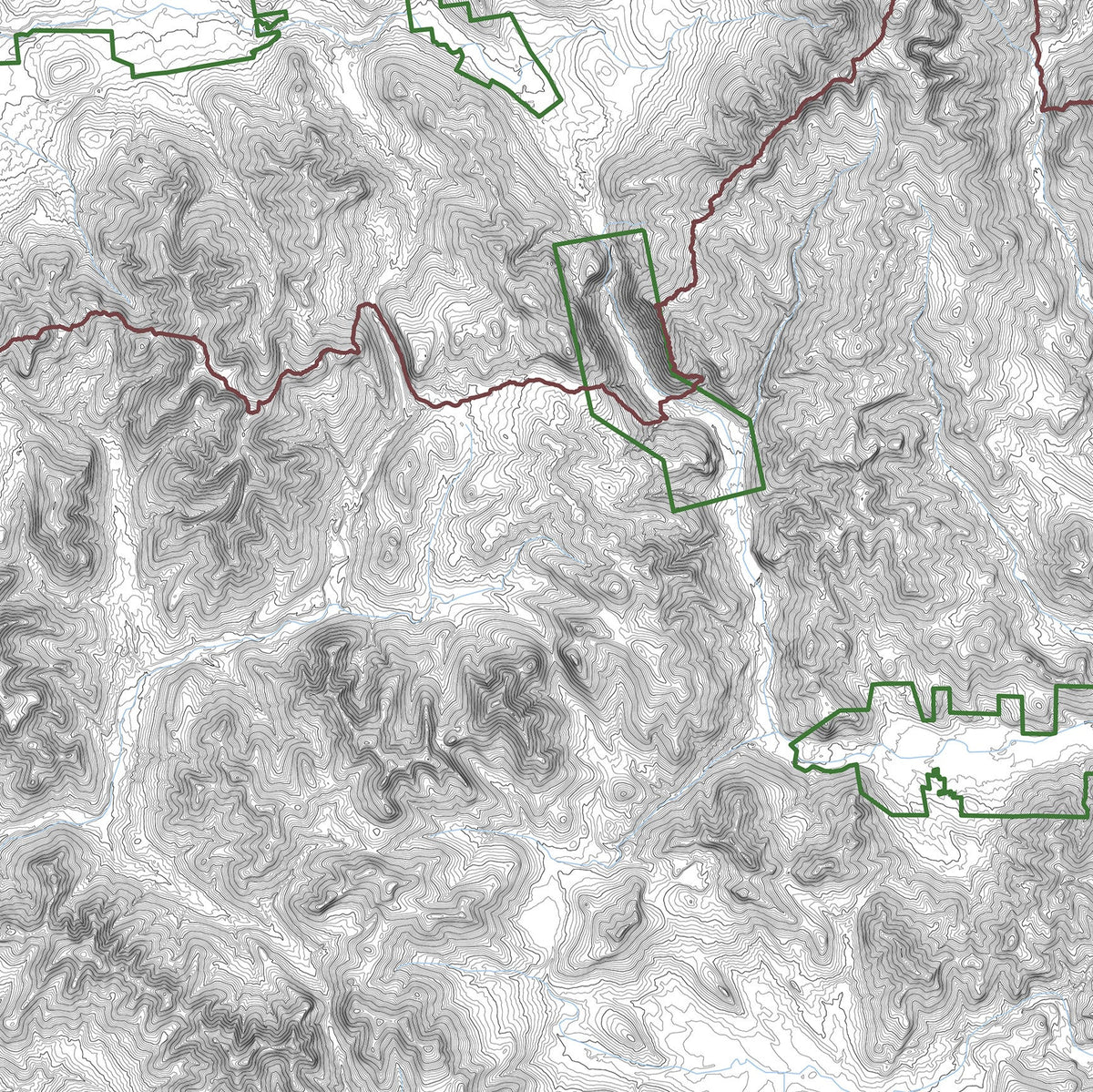 White Mountain National Forest, NH Map