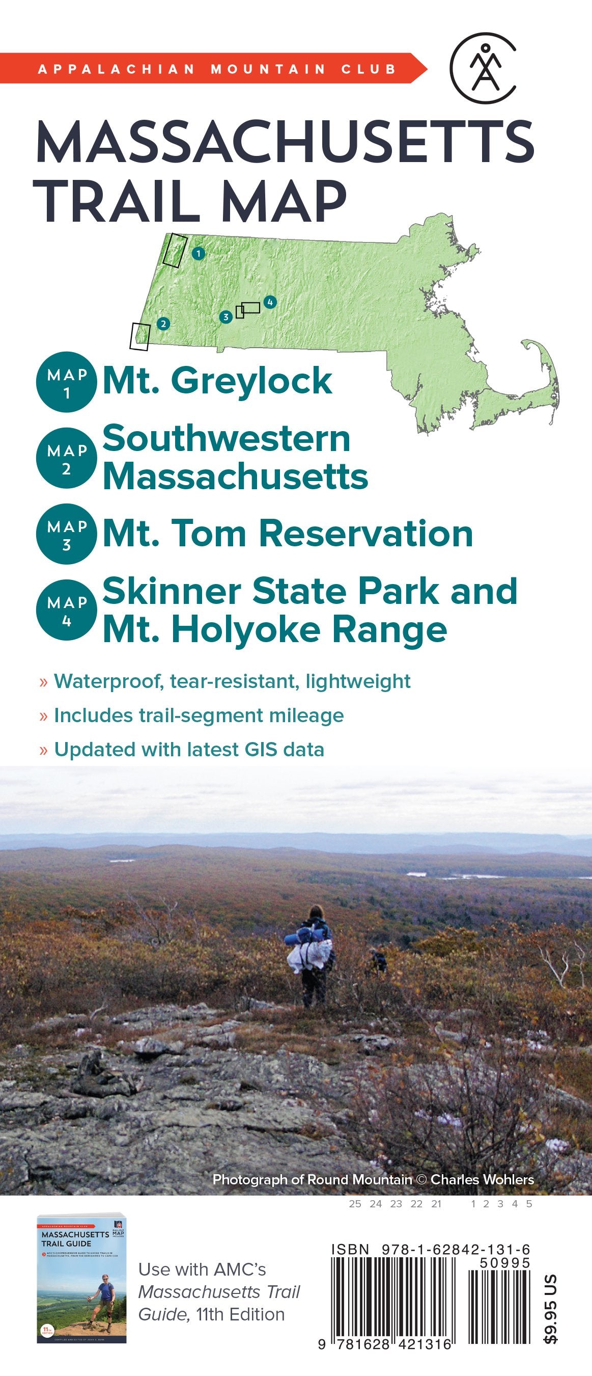 Massachusetts Trail Map