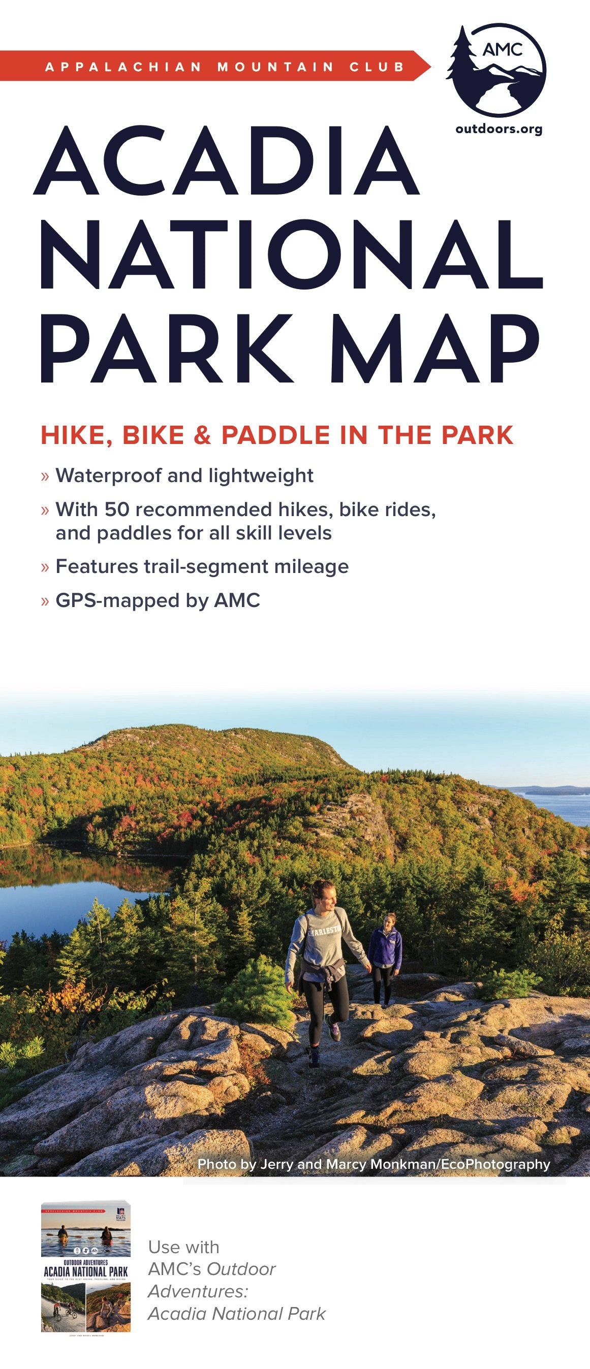 Acadia National Park Map