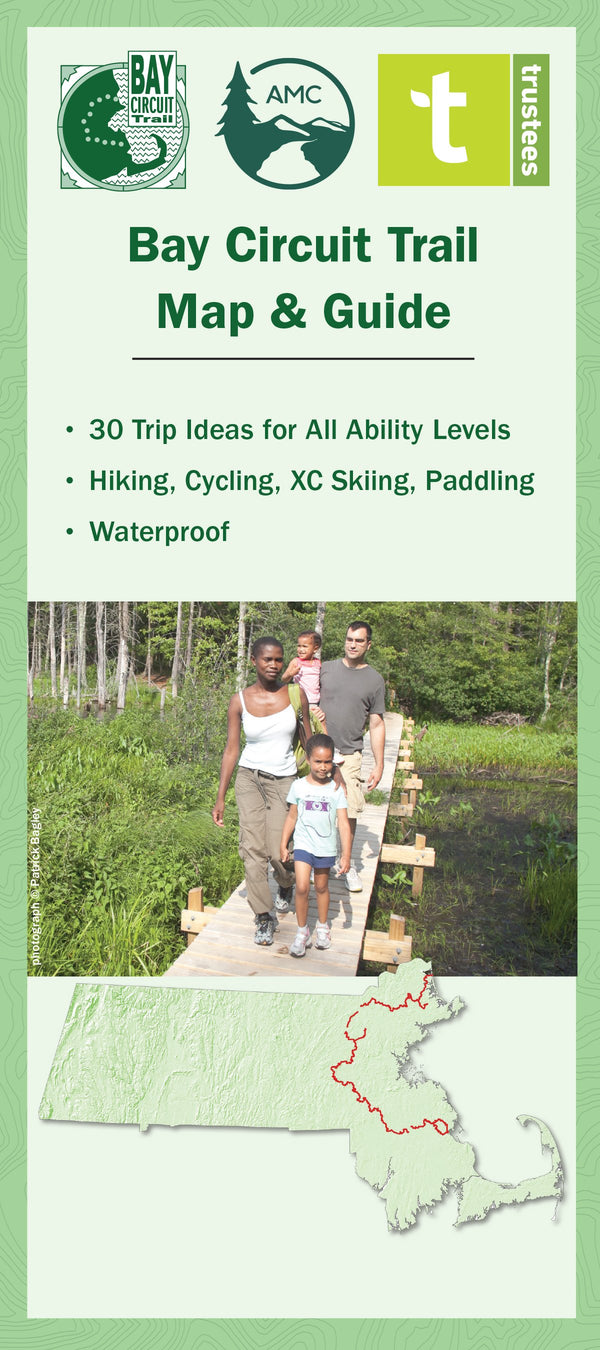 Bay Circuit Trail Map & Guide - Appalachian Mountain Club Store